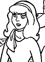 coloriage daphne observe